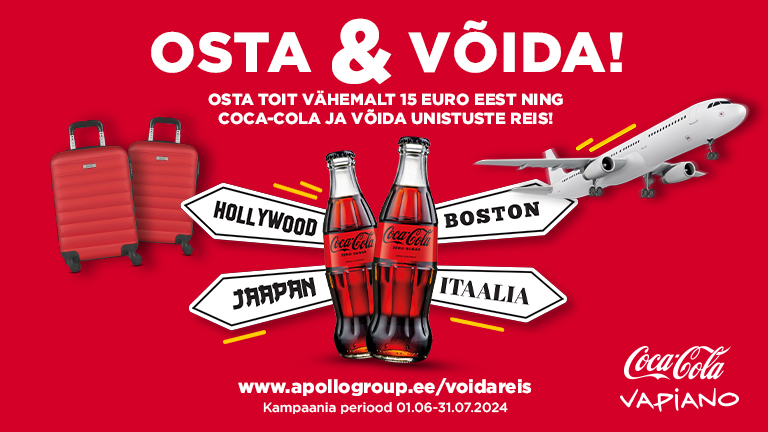 Coca-Cola x Vapiano reisikampaania