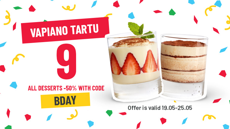 Vapiano Tartu 9!