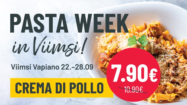 Pasta week in Viimsi
