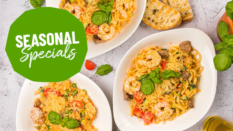 Seasonal specials