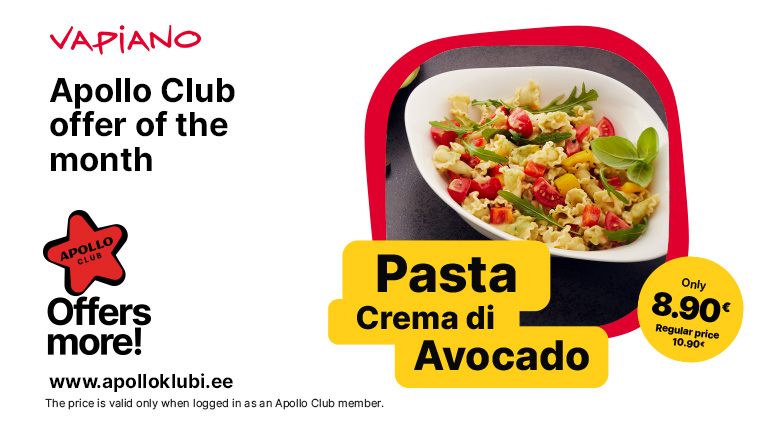 Apollo Club offer for january