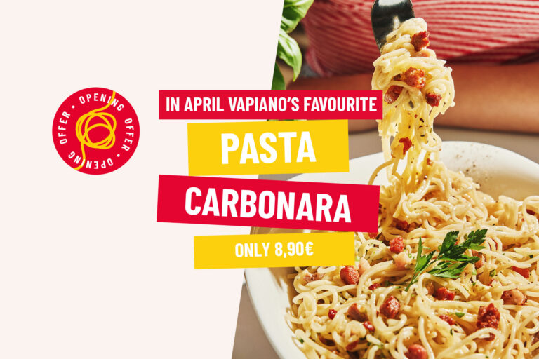 Rocca al Mare opening offer - Carbonara