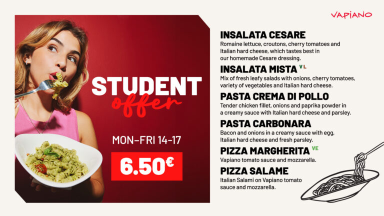 student offer